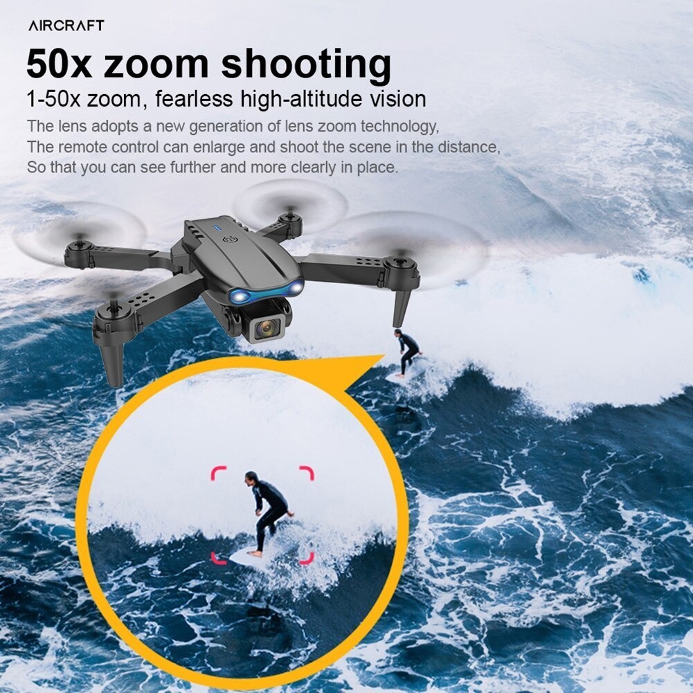 Drone E99pro Com Câmera 4k Hd Alta Qualidade E 3 Baterias - Imagem 2