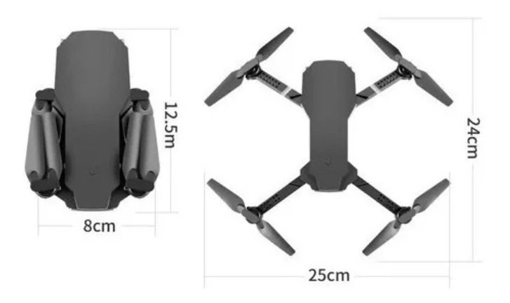 Drone Holy Stone S70 Pro Câmera 4k Preto - Imagem 7