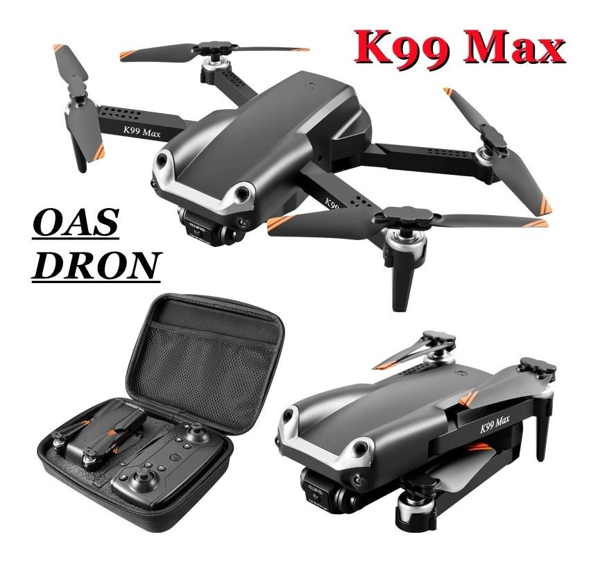 Oas Drone 4k Dron 2.4ghz Wifi Câmera Dupla + 2 Baterias
