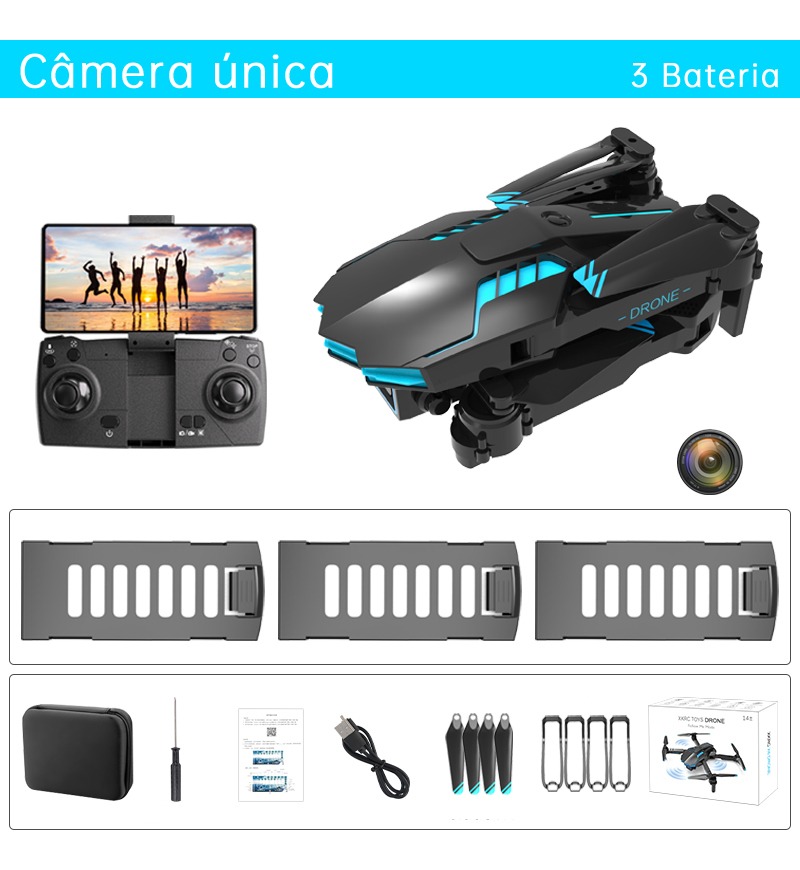Mini Drone Profissional De Nível Básico Com Câmera Novos - Imagem 2