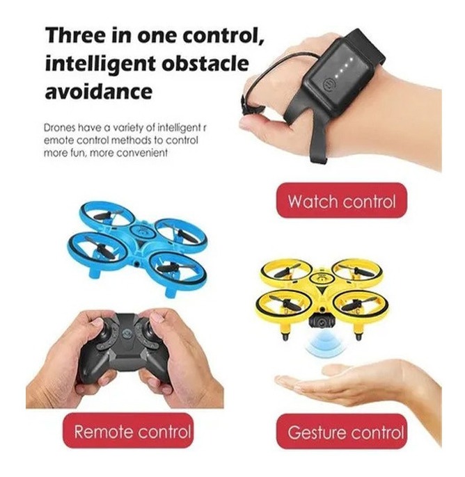 Drone Quadricóptero Acrobático Stunt Controle Gestos - Imagem 7