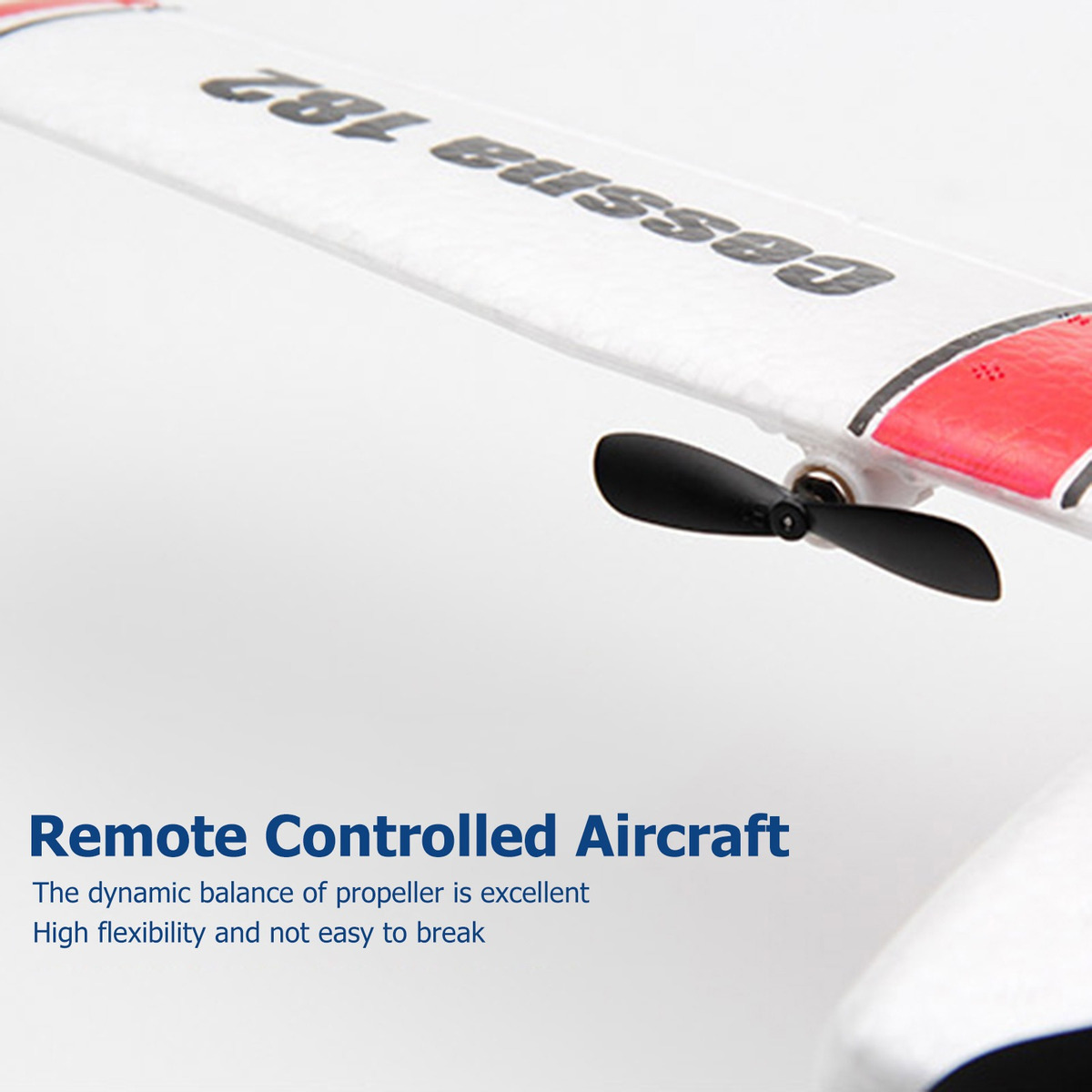 2.4g 2ch Rc Planador Asa Fixa Controle Remoto Avião Childr - Imagem 6
