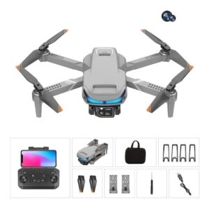 Drone Fp-xt9 Rtf Com Câmera Dupla Altitude Hold 2 Baterias