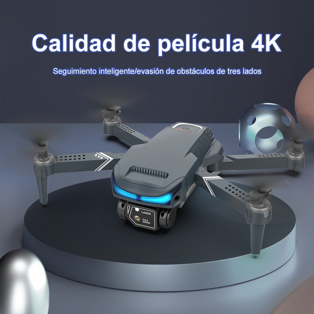 Mini Drone Profissional Completo Com Câmera Duplas 2 Bateria - Imagem 2