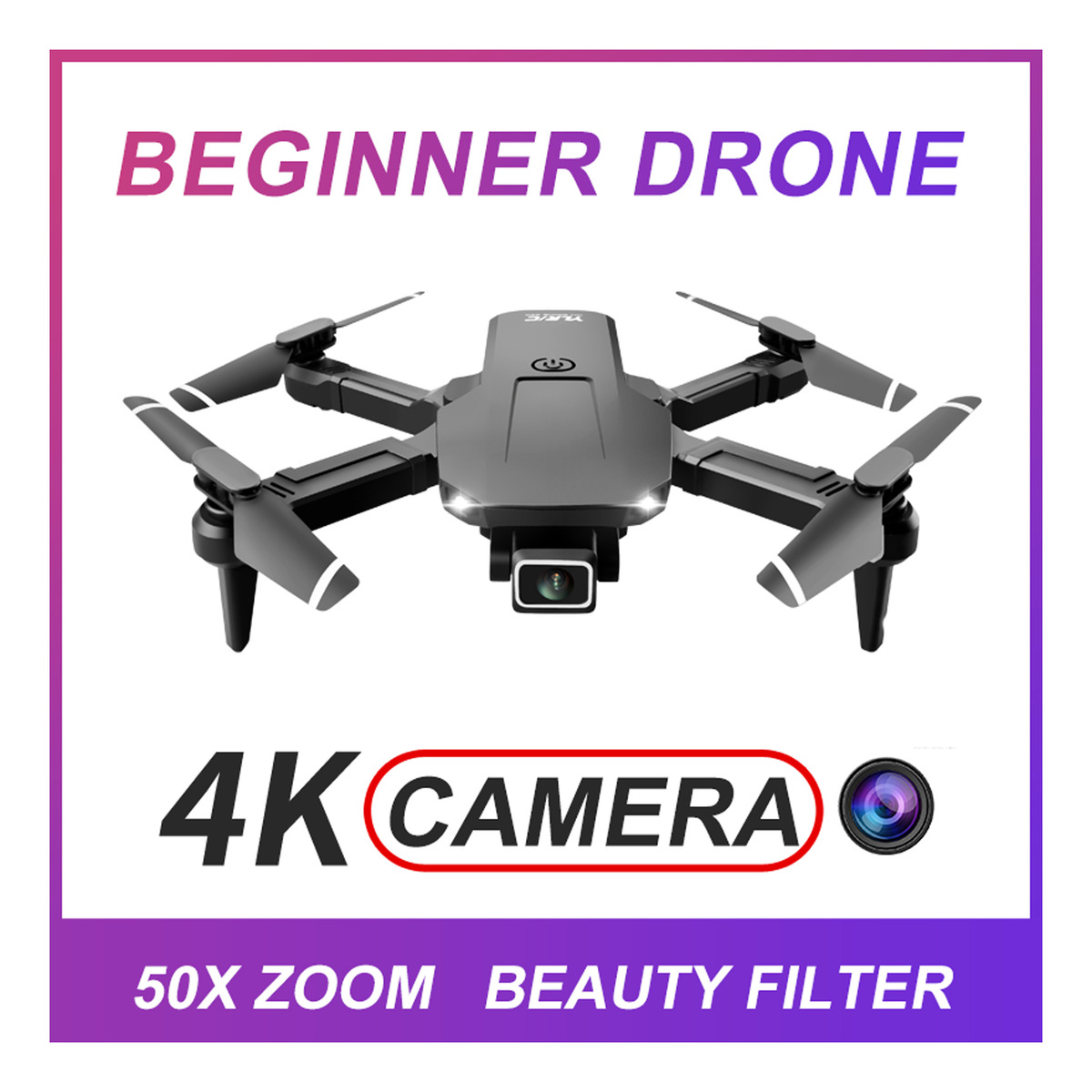 S68 Rc Drone Com Câmera 4k Wifi Fpv Dual Camera Drone Mini - Imagem 5