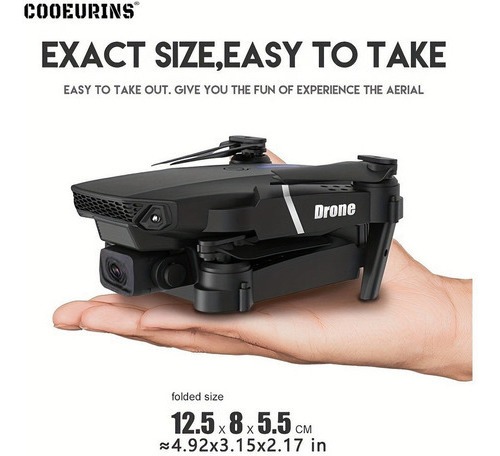 Drone E88 Pro Com Câmera Aérea Hd Profissional E 3 Baterias - Imagem 2
