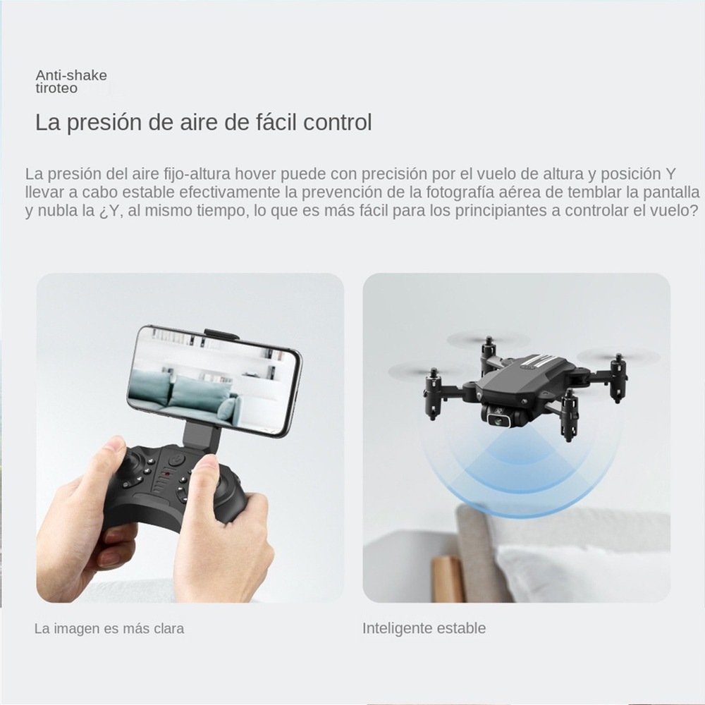 Mini Drone Fast F4 Wifi Fpv Com 4k Hd Câmera Brinquedo Droni - Imagem 9
