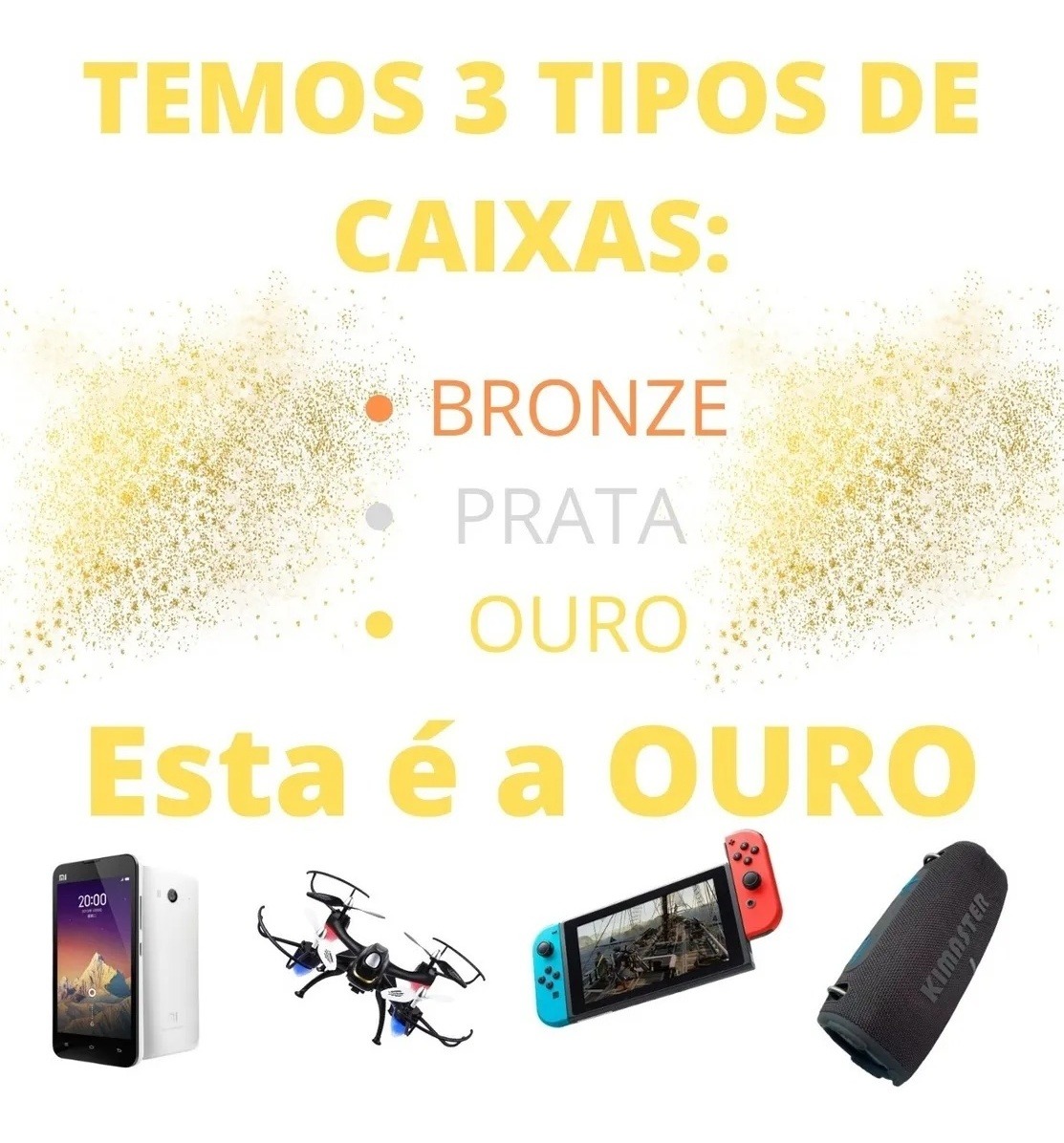 Caixa Misteriosa De Eletrônicos Baratos, Aproveite Agora Mes - Imagem 3