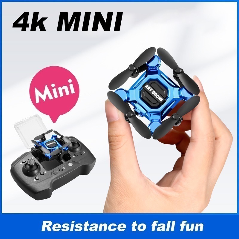 Mini Drone 4k Pequeno Uav Drones Aéreos Smart Hover 50x Zoom - Imagem 2