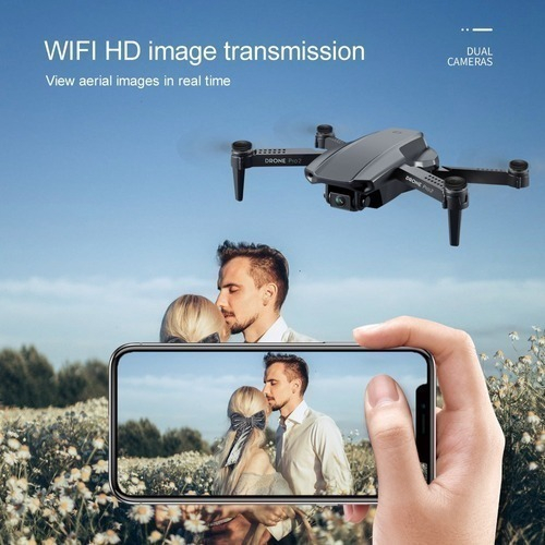 Mini Drone E99 Pro2 Professional 4k Câmera Dupla 2 Baterias - Imagem 7