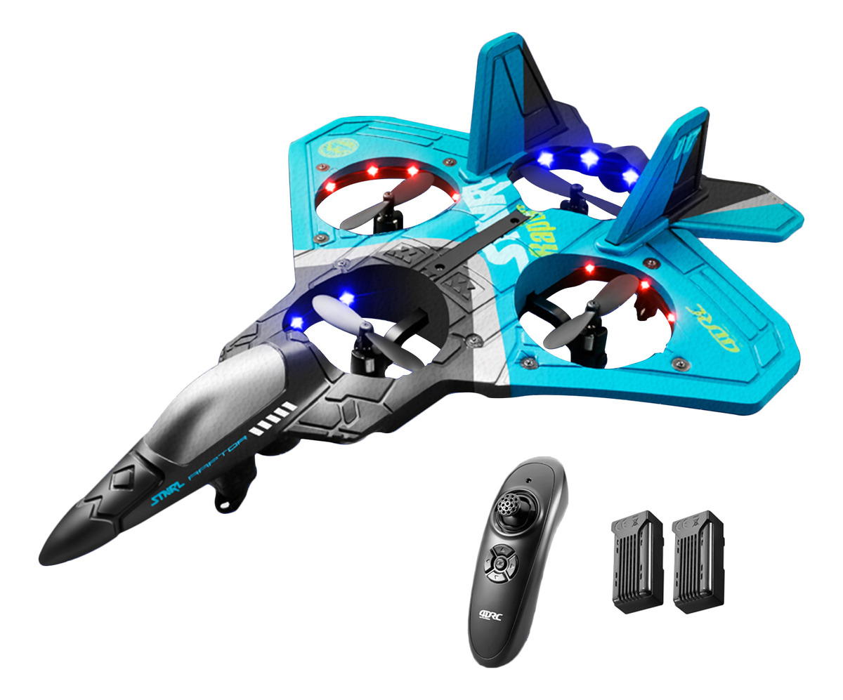 Avião De Controle Remoto Rc Plane 2,4 Ghz 6ch Epp Foam Com 2