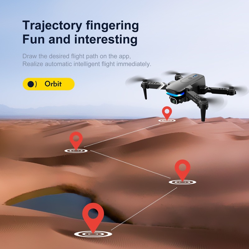 Drone Ky910 Profissional Câmera 4k Wifi Fpv + 2 Baterias - Imagem 20