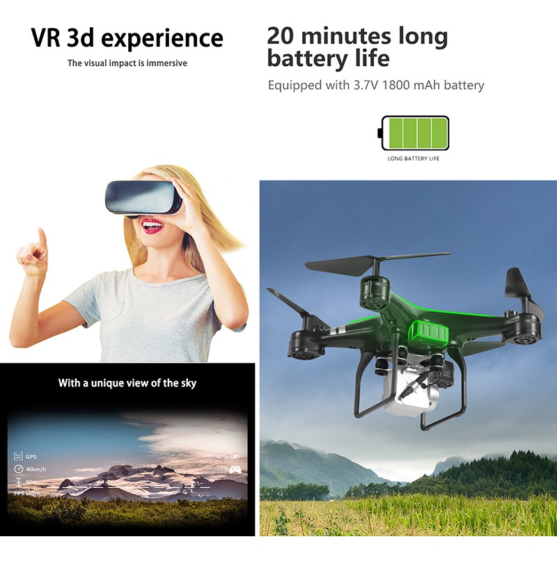 Quadcopter Txd-8l 4k, Drone Com Câmera 1080p - Imagem 5