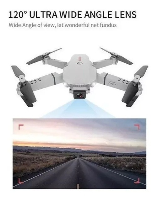 Drone Câmera Portátil Hd 4k E88 - Imagem 6