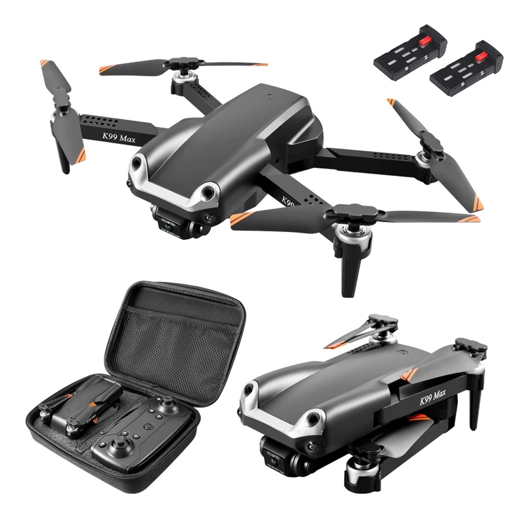 Câmera Dupla Profissional K99 Max Drone 1080p Hd Com 2 Bater - Imagem 11