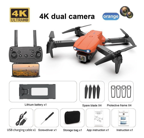 Drone Com Câmera Dupla 4k De Profissional De Alta Definição - Imagem 11