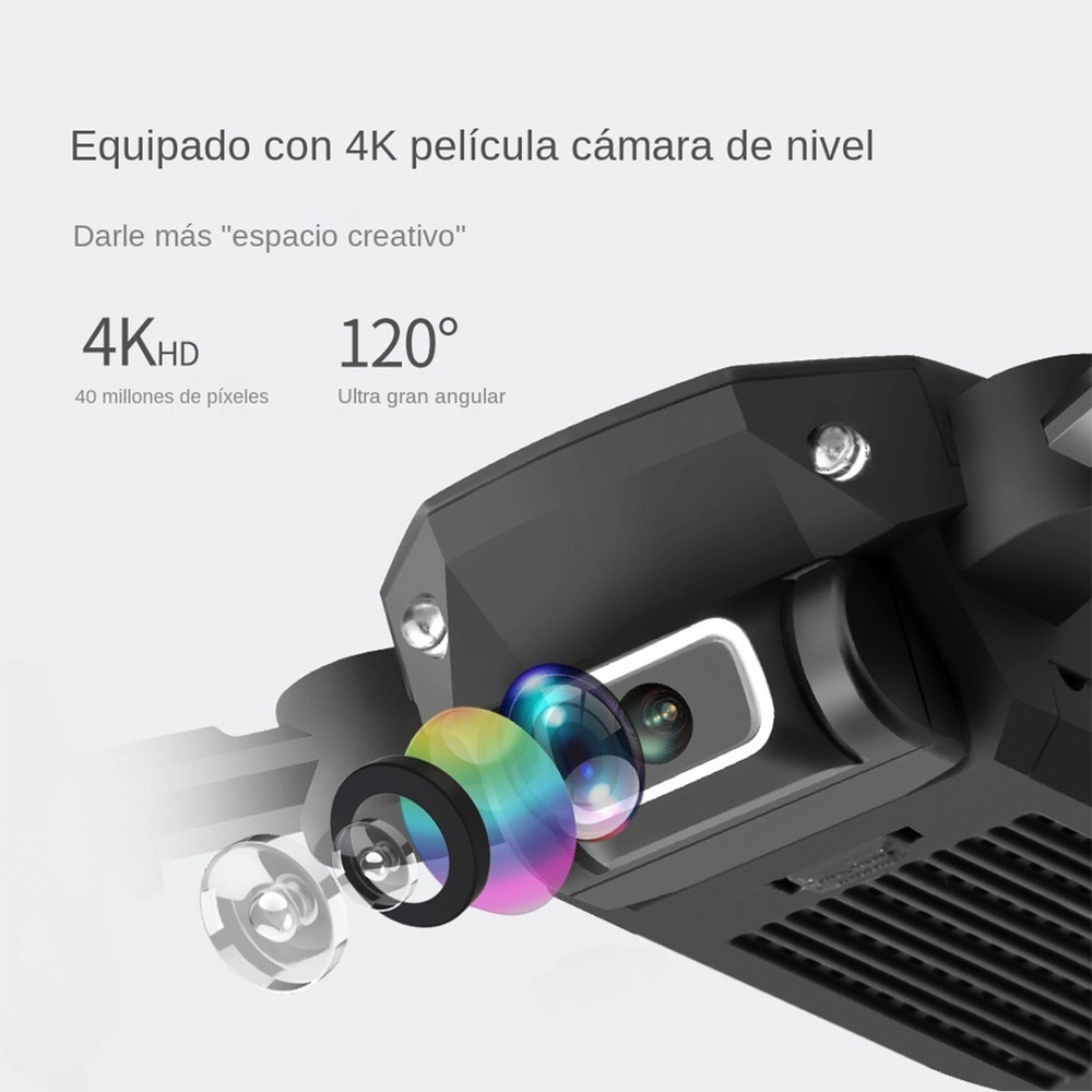 Mini Drone Fast F4 Wifi Fpv Com 4k Hd Câmera Brinquedo Droni - Imagem 8