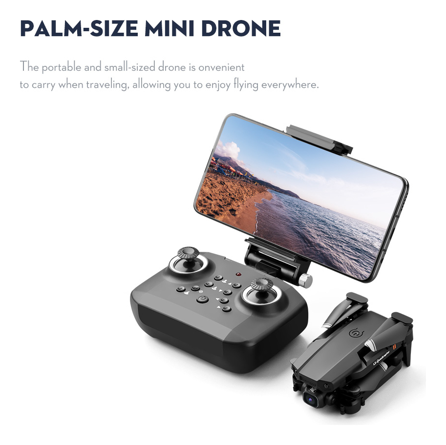 Drone Ls-xt6 Rc Com Câmera 4k Camera Track Flight - Imagem 3
