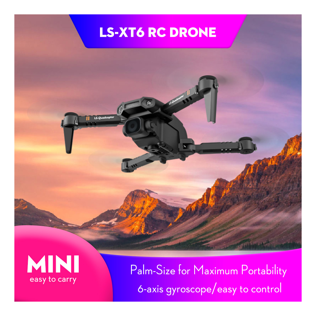 Mini Drone Cr Ls-xt6 6 Eixos 3d - Imagem 7