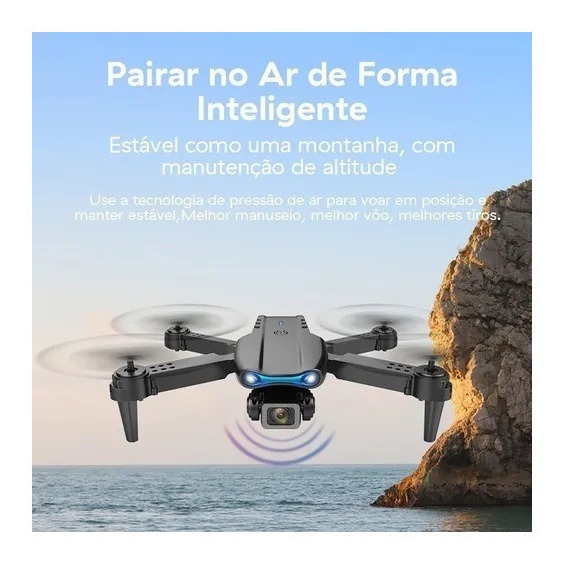Drone Câmera 4k K105 Max Dual Bateria De Longa Duração - Imagem 7