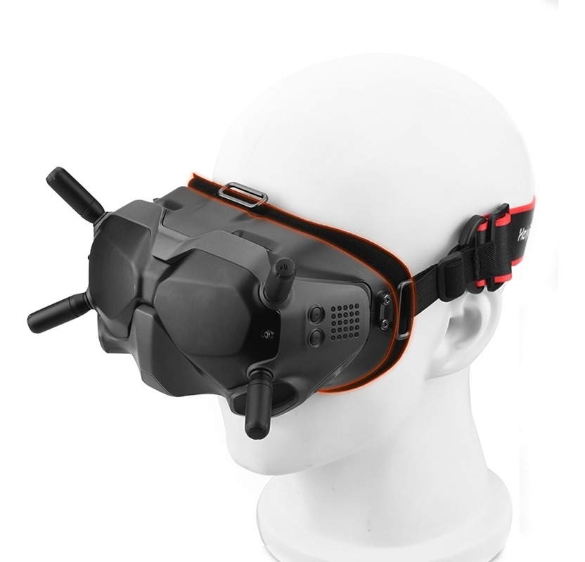 Capa De Máscara Facial Para Óculos Fpv V2 Drone Flight Glass - Imagem 3