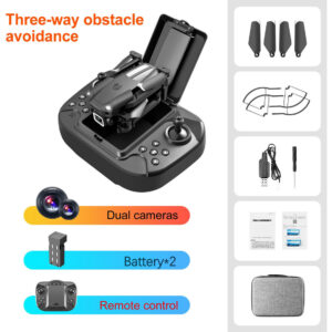 Mini Drone Dobrável De Quatro Eixos S95