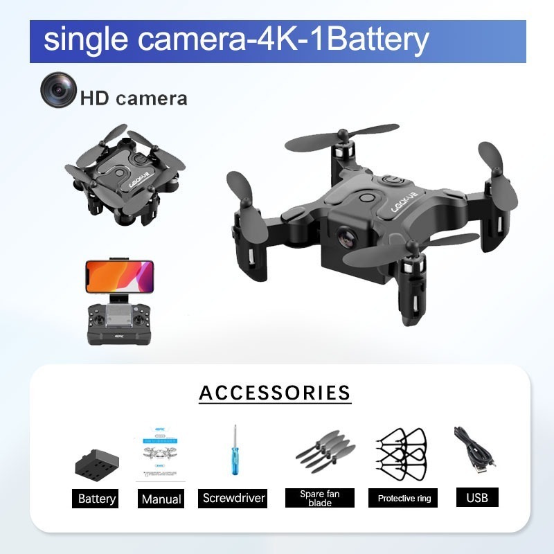 Mini Drone Aerial 4k Fotografia Quadcopter Profissional - Imagem 5