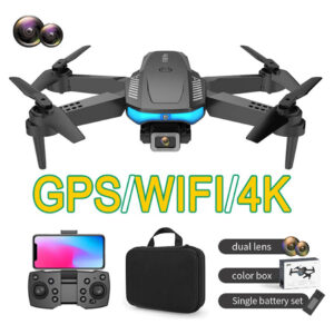 Aeronave Dobrável F185pro Mini Drone 4k