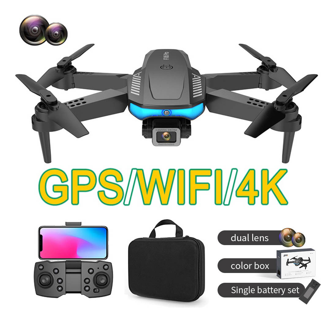 Aeronave Dobrável F185pro Mini Drone 4k