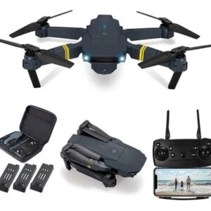 Drone E58 Com Câmera Dupla Hd+ 3 Baterias