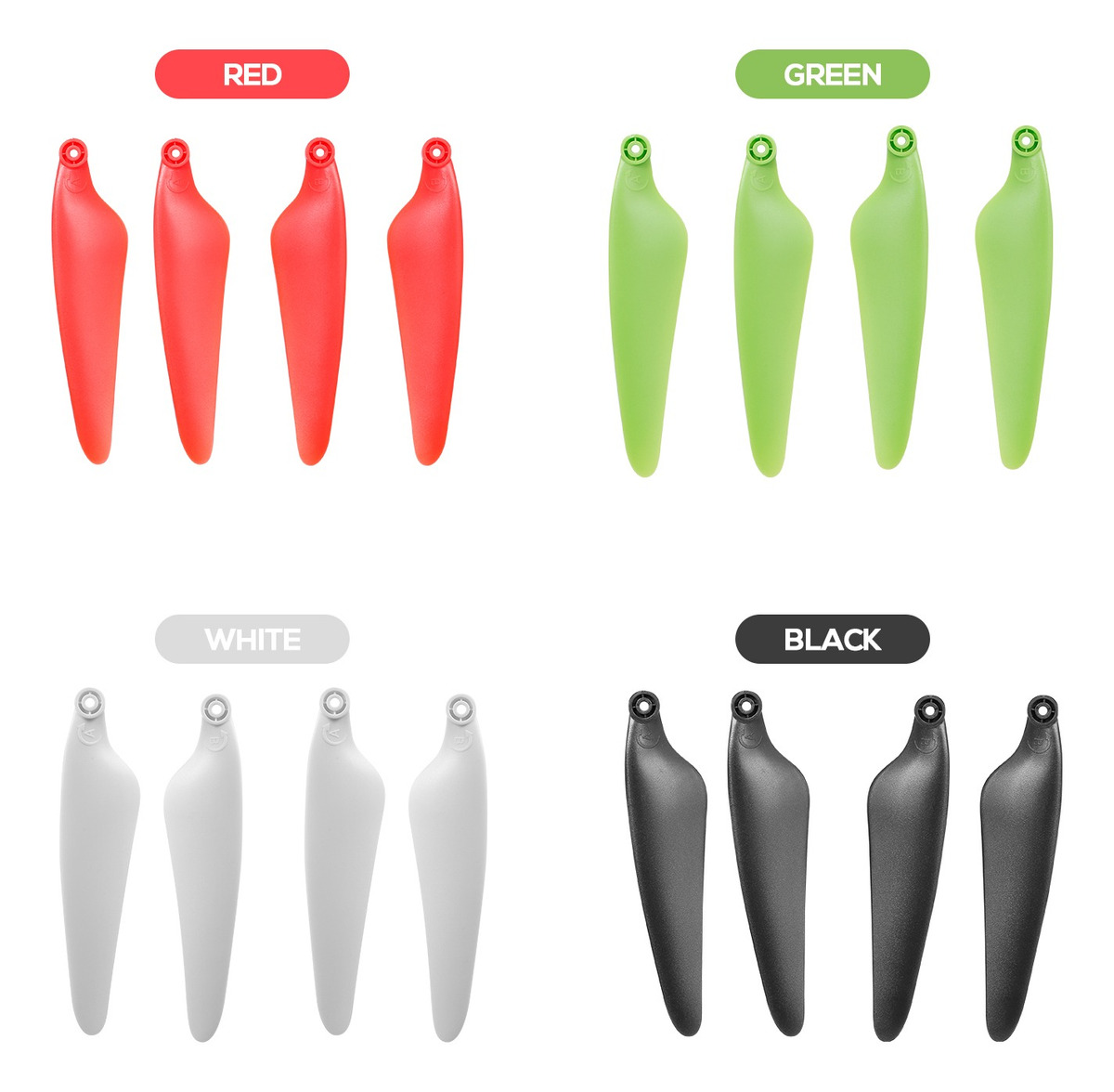 Hubsan Zino Pro Conjunto De Hélice A/b Lâmina Dobrável Hélic - Imagem 8