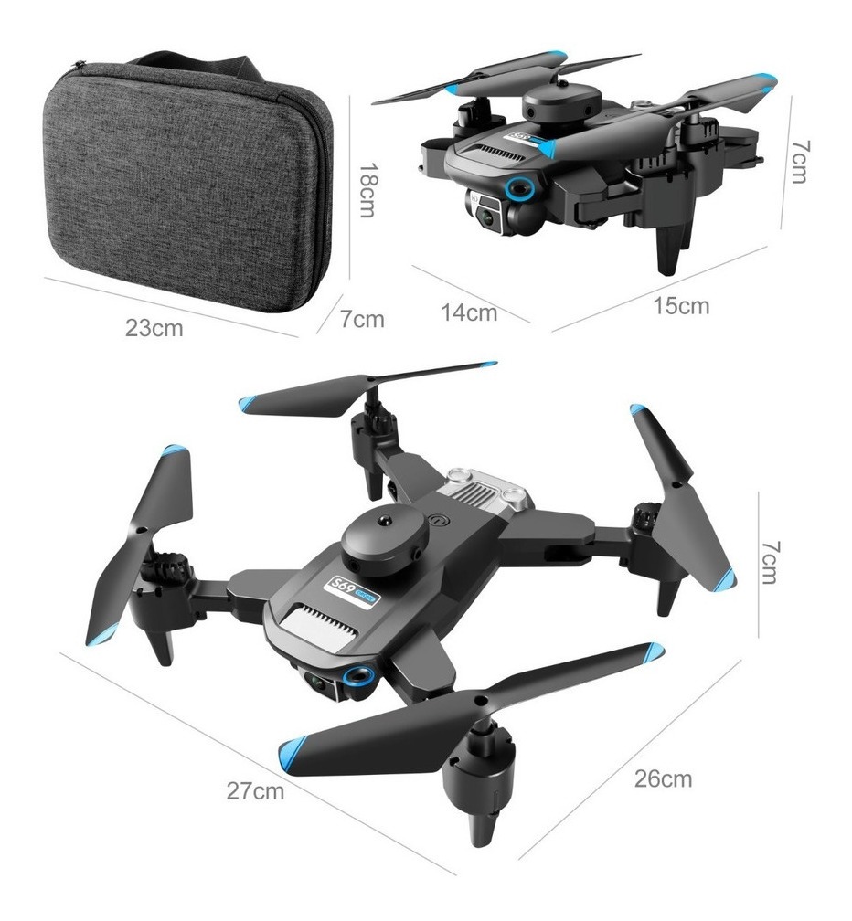 Drone Profissionais Para Evitar Obstáculos Com Câmera Dupla - Imagem 10
