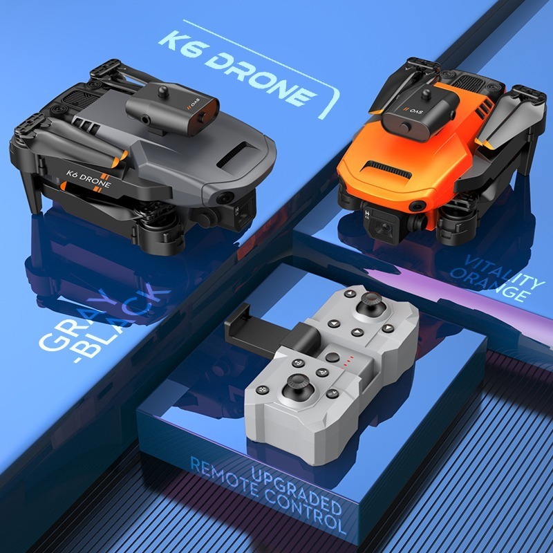 Mini Dobra Drone K6 Profissional Doble Camara 4k+3 Baterias - Imagem 13