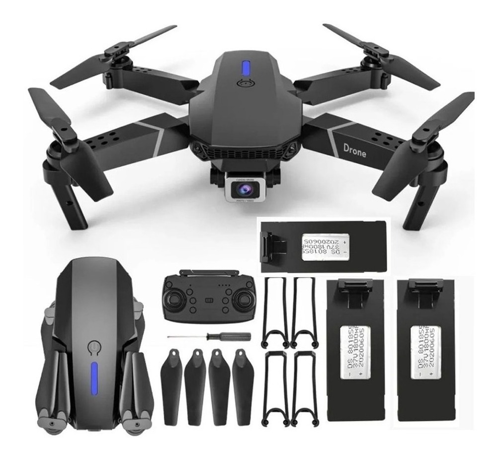 Minidrone E525/e88 Com Câmera Dupla