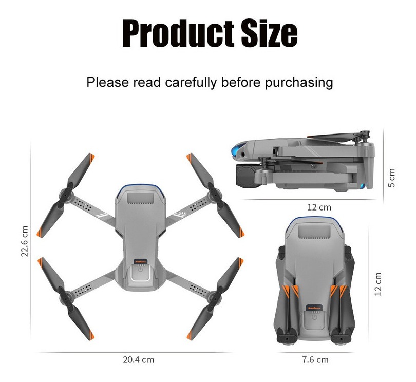 Mini Drone Profissional Com Posicionamento De Fluxo Óptico - Imagem 14
