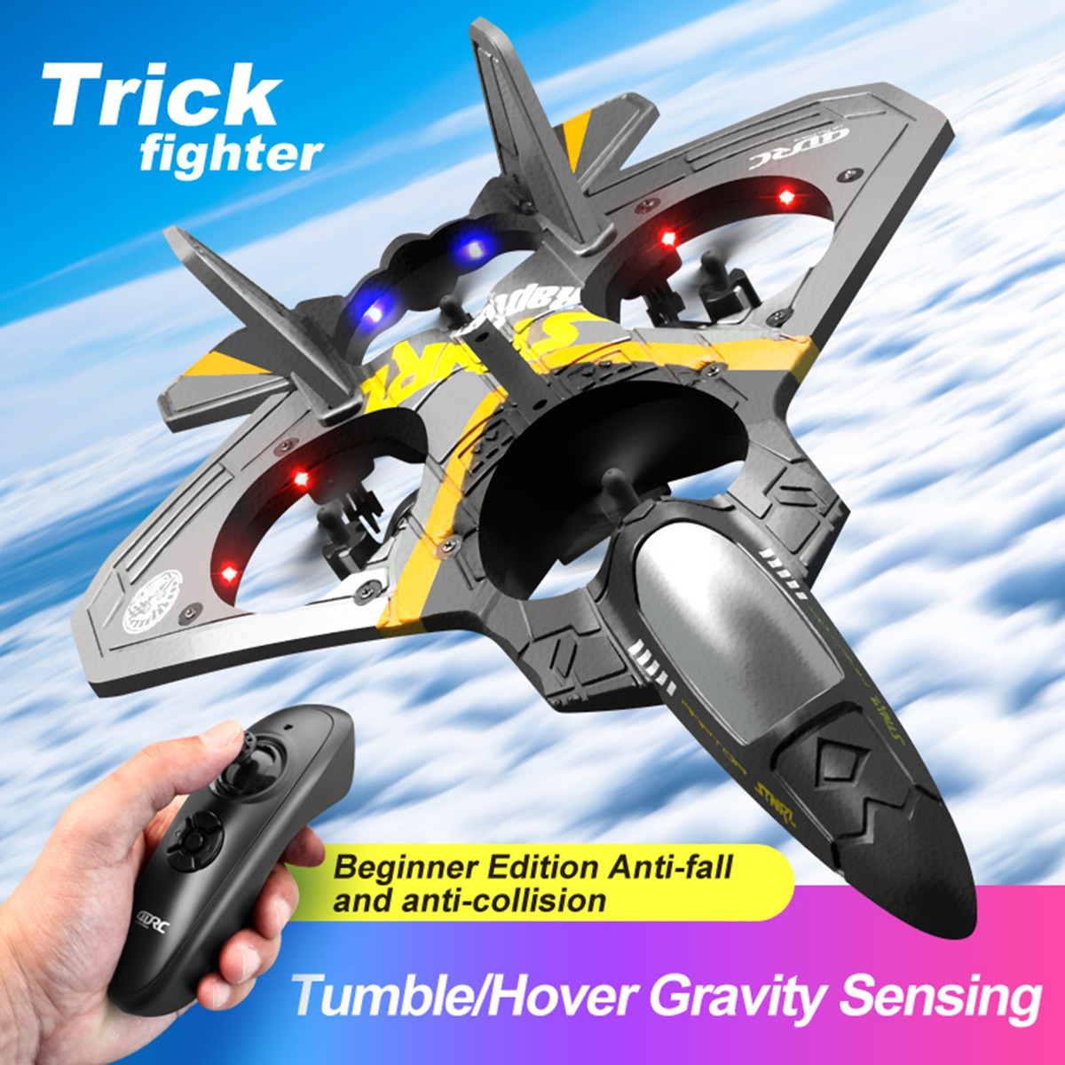 Avião De Controle Remoto Rc Plane 2,4 Ghz 6ch Epp Foam Com - Imagem 20
