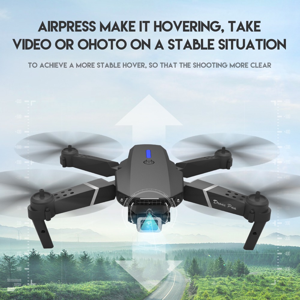 Mini Drone Profissional Com Avião De Brinquedo Com Câmera - Imagem 3