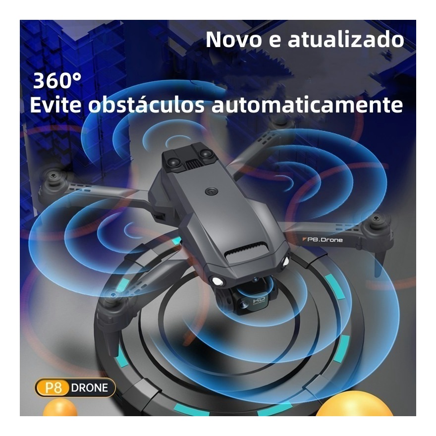 Mini Drone Ky907 Rc Profissional Câmera 4k - Imagem 6