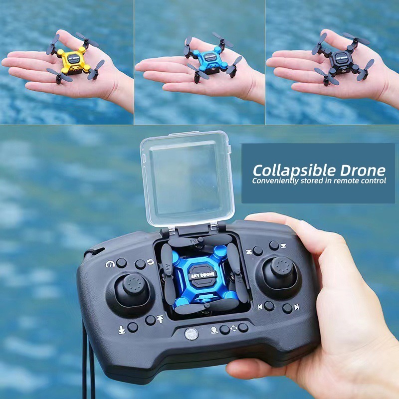Mini Drone 4k Pequeno Uav Drones Aéreos Smart Hover 50x Zoom - Imagem 3