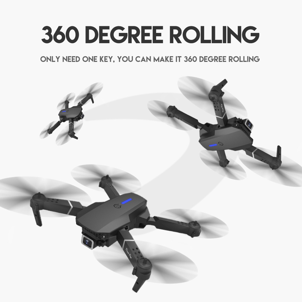 Câmera Dupla Drone 2.4ghz 4k De Longa Duração Com Bateria - Imagem 16