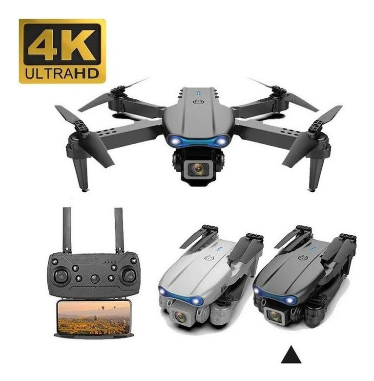 Drone 4k Câmera E99 Dupla Longa Duração Da Bateria