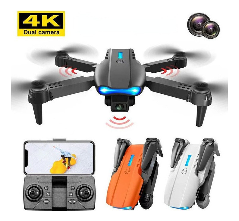 Drone 4k Câmera E99 Dupla Longa Duração Da Bateria - Imagem 12