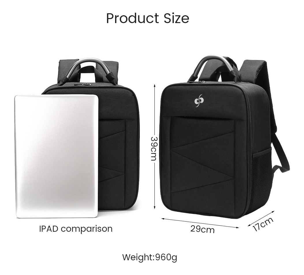 Mochila Impermeável Para Drone Dji Fpv Combo Quadcopter V2 - Imagem 5