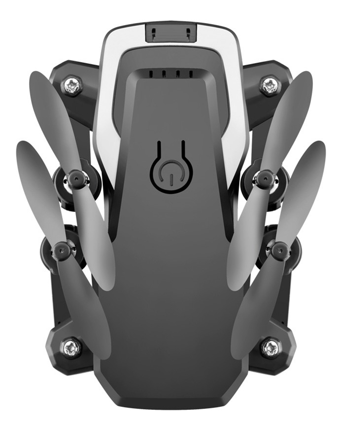 4 Canais Rc Drone Controle Remoto Quadcopter Dobrável (preto - Imagem 7