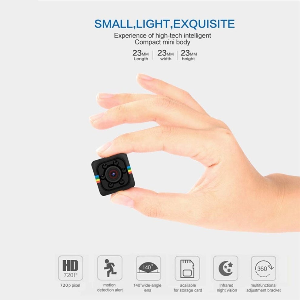 Mini Câmera Espiã Sq11 Visão Noturna Full Hd - Imagem 4