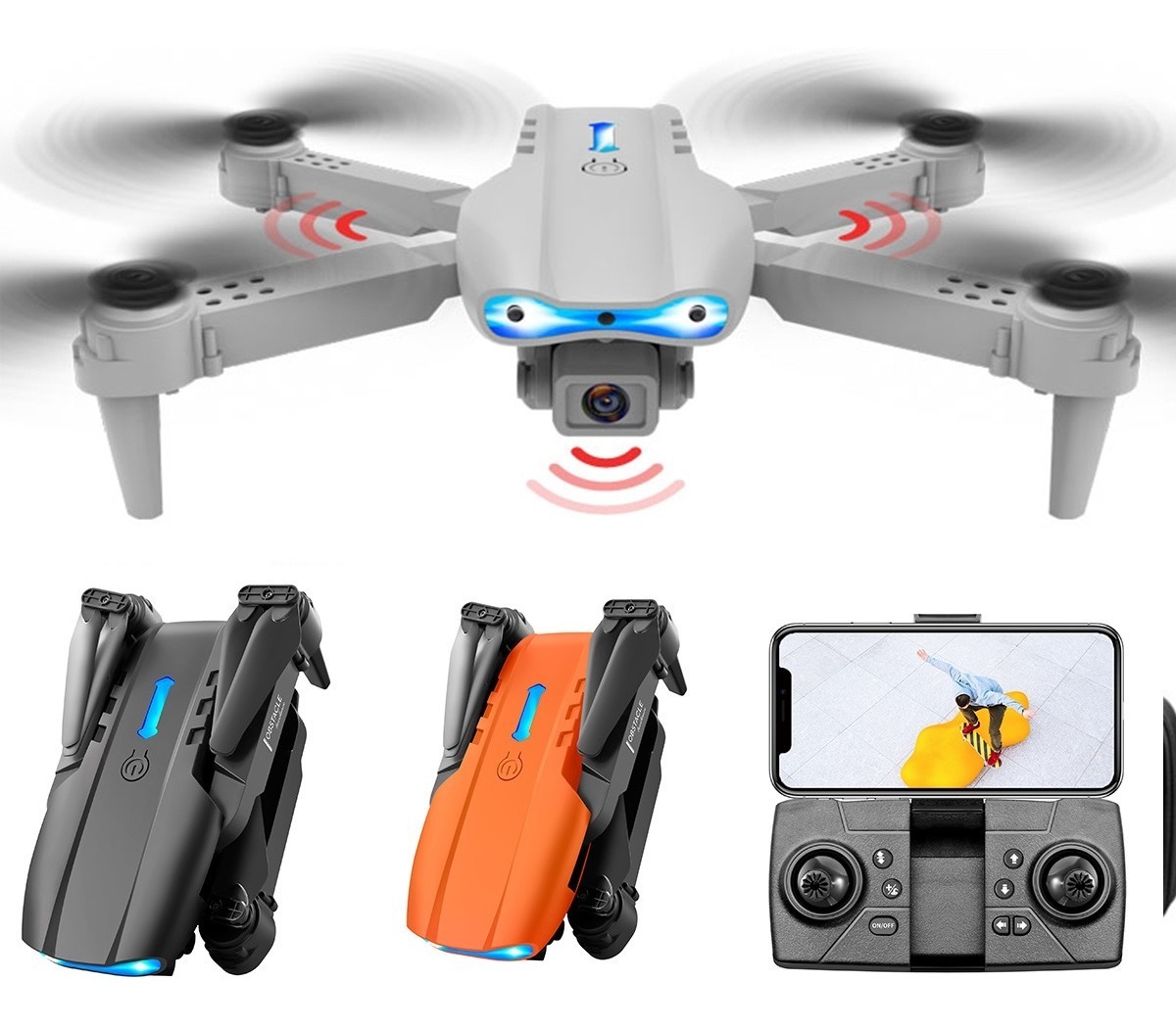 Mini Drone De Helicóptero Barato Para Crianças Com Câmera - Imagem 14