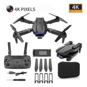 Câmera 4k Mini Drone E99 Pro Professional Com 2 Baterias