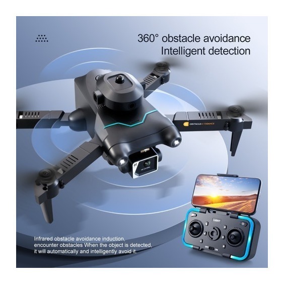 Drone De Câmera Profissional 4k Com Fluxo Óptico Altura Fixa - Imagem 4