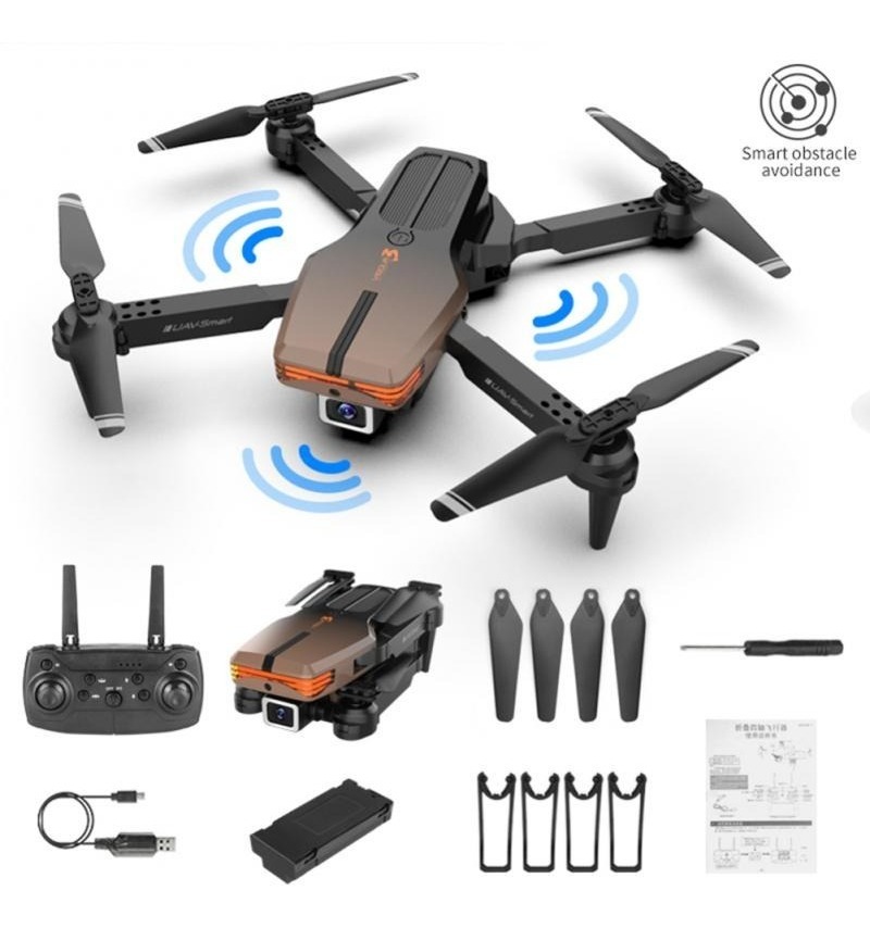 4k Ultra Hd Câmera Única Mini Drones 2 Baterias Drone - Imagem 7