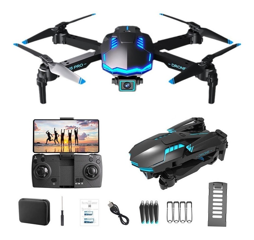Mini Drones Profissionais Com Câmera 4k Wifi Fpv Evitação